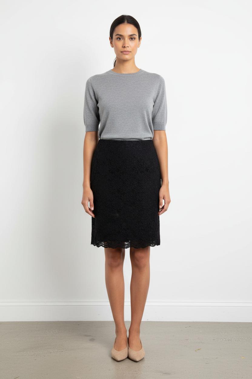 Jupe Droite Bleue - Taille XXXL/46 de la marque Weill | PARAD100932 - Vendu par Paradigme - Image 1