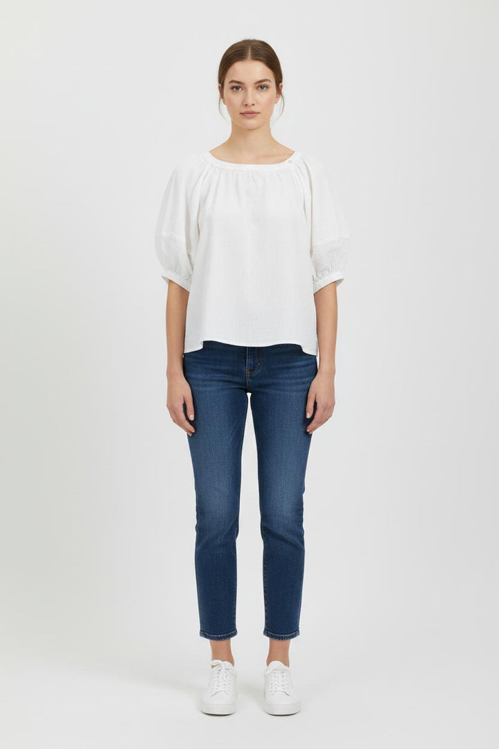Blouse Blanche - Taille S/36 de la marque Rosaé Paris | PARAD100934 - Vendu par Paradigme - Image 1