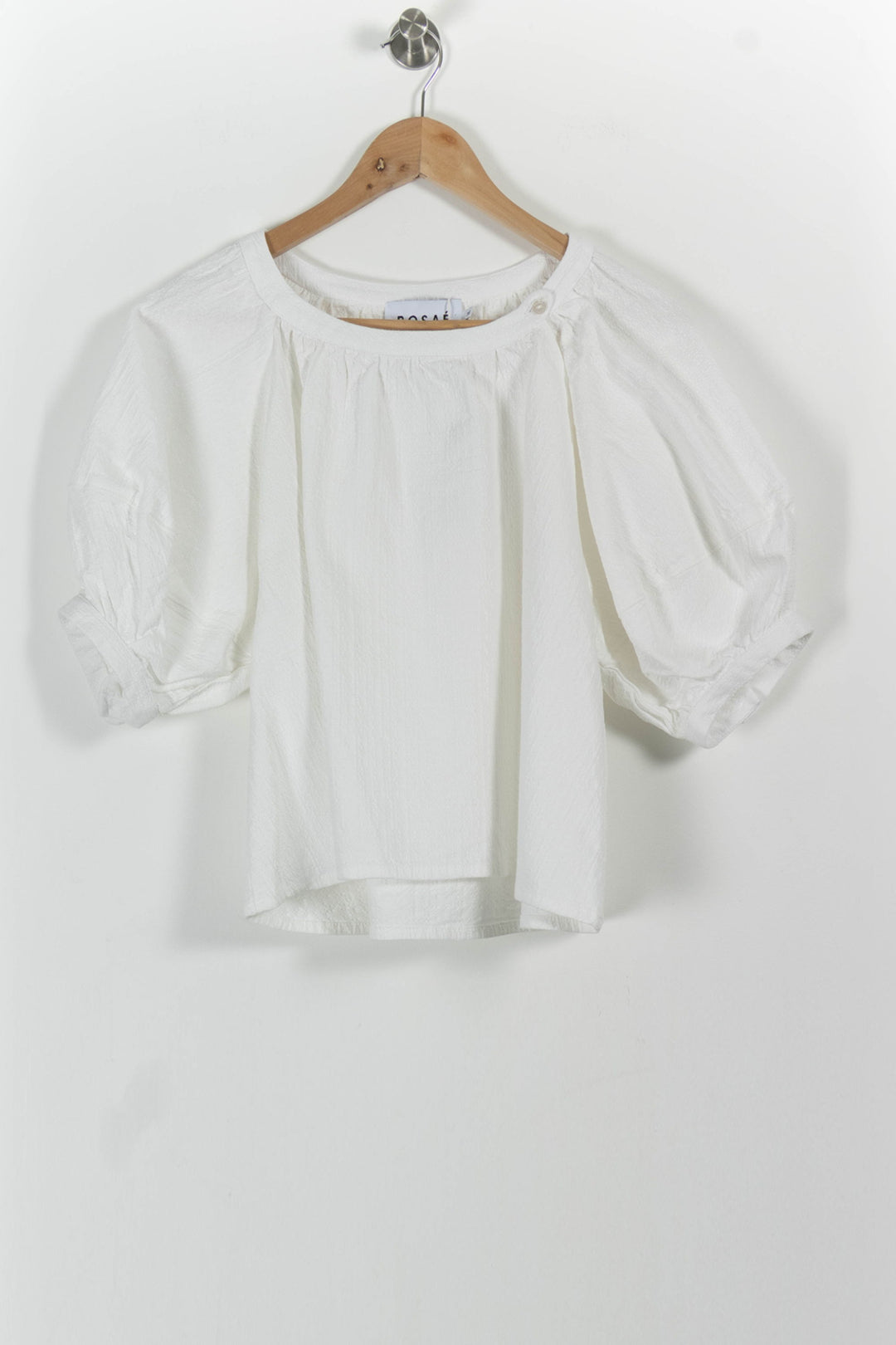 Blouse Blanche - Taille S/36 de la marque Rosaé Paris | PARAD100934 - Vendu par Paradigme - Image 2