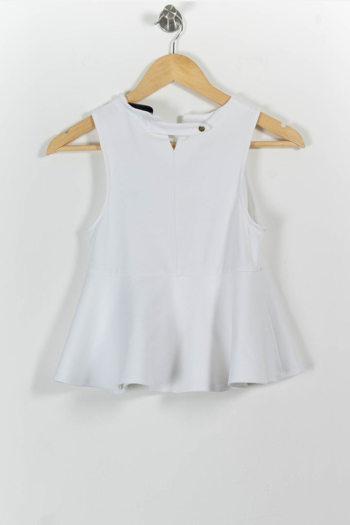 Débardeur Blanc - Taille S/36 de la marque Rosaé Paris | PARAD100939 - Vendu par Paradigme - Image 4