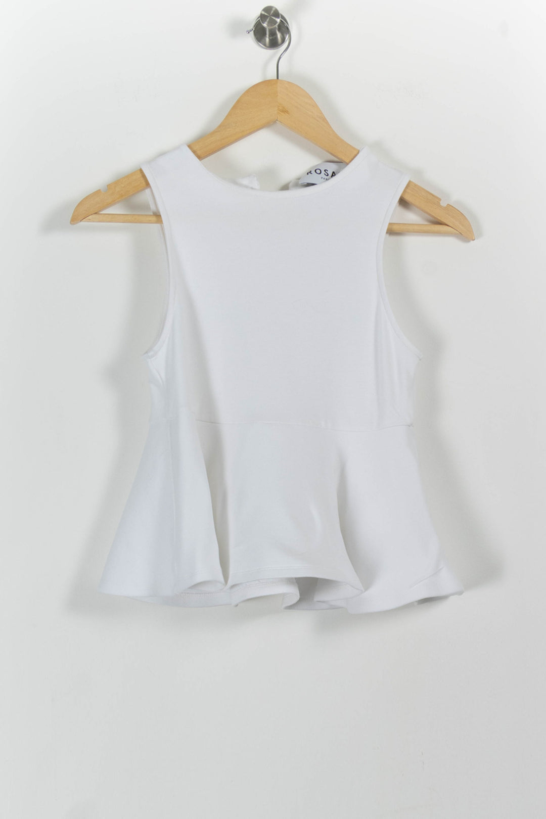 Débardeur Blanc - Taille S/36 de la marque Rosaé Paris | PARAD100939 - Vendu par Paradigme - Image 2