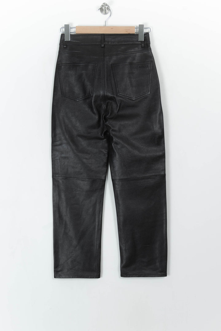 Pantalon Droit Noir - Taille S/36 de la marque Rosaé Paris | PARAD100940 - Vendu par Paradigme - Image 5