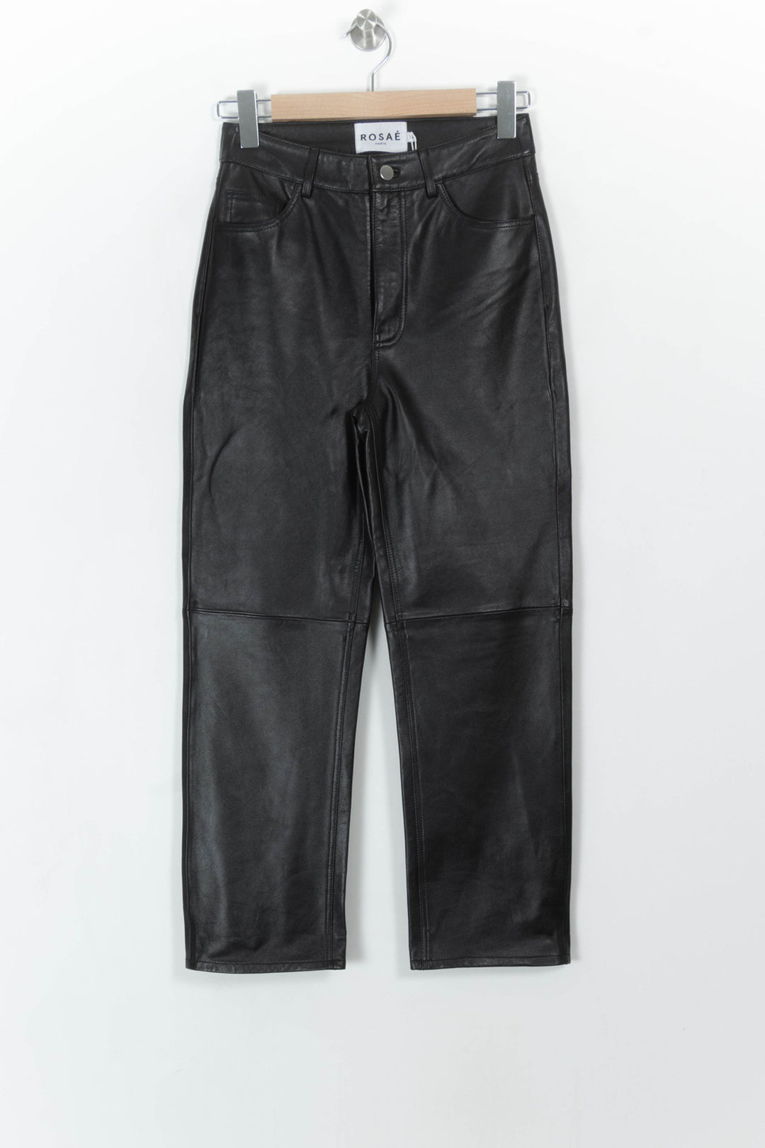 Pantalon Droit Noir - Taille S/36 de la marque Rosaé Paris | PARAD100940 - Vendu par Paradigme - Image 2