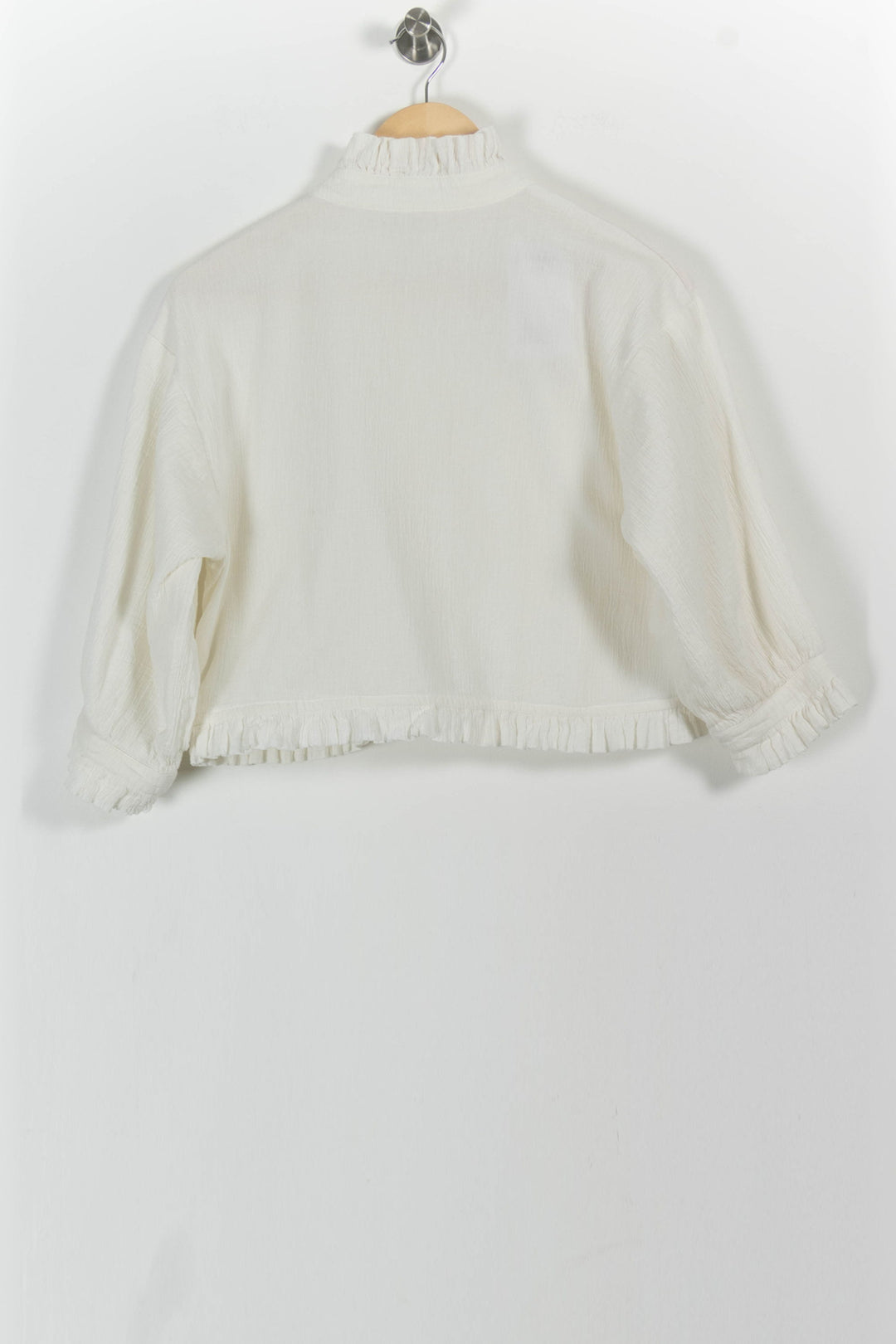 Blouse Beige - Taille S/36 de la marque Rosaé Paris | PARAD100945 - Vendu par Paradigme - Image 4