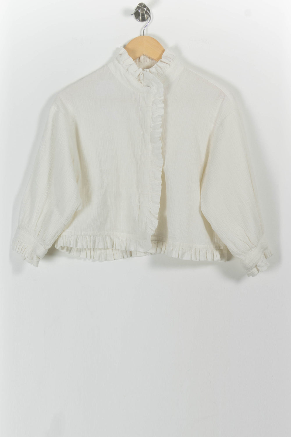 Blouse Beige - Taille S/36 de la marque Rosaé Paris | PARAD100945 - Vendu par Paradigme - Image 2