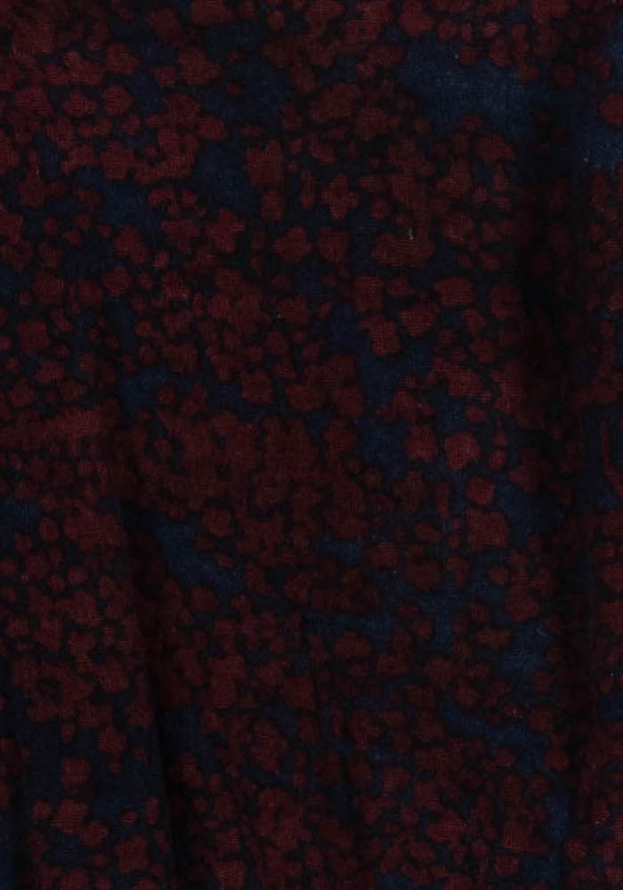 Pull Bordeaux et Bleu - Taille XS/34 de la marque La Fée Maraboutée | PARAD100946 - Vendu par Paradigme - Image 3