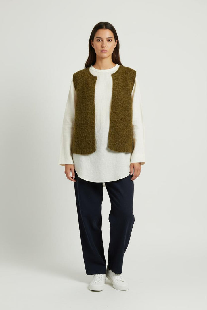 Gilet Vert - Taille M/38 de la marque Sud express | PARAD100948 - Vendu par Paradigme - Image 1