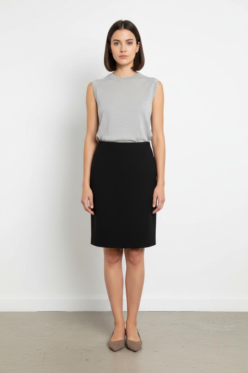 Jupe Droite Noire - Taille XXL/44 de la marque Weill | PARAD100950 - Vendu par Paradigme - Image 1