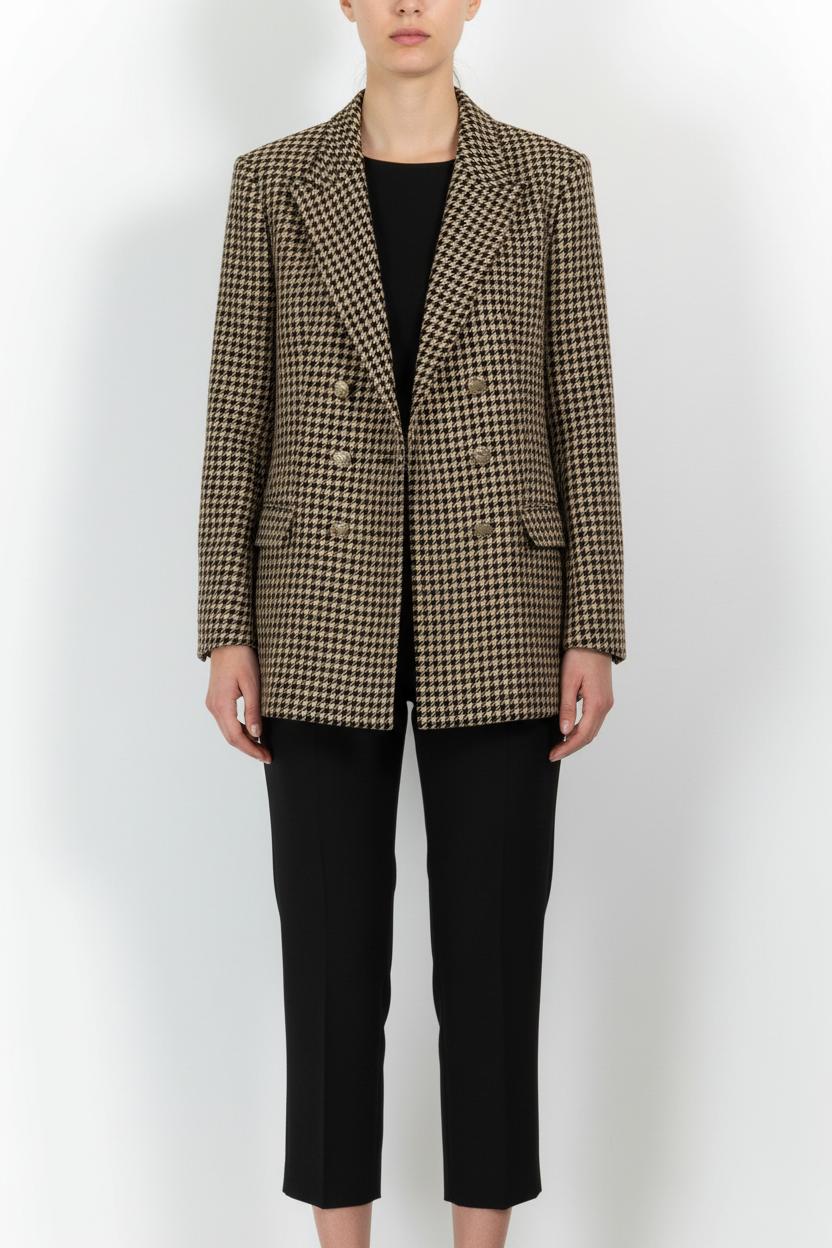 Blazer Beige et Noir - Taille XXL/44 de la marque Weill | PARAD100957 - Vendu par Paradigme - Image 1