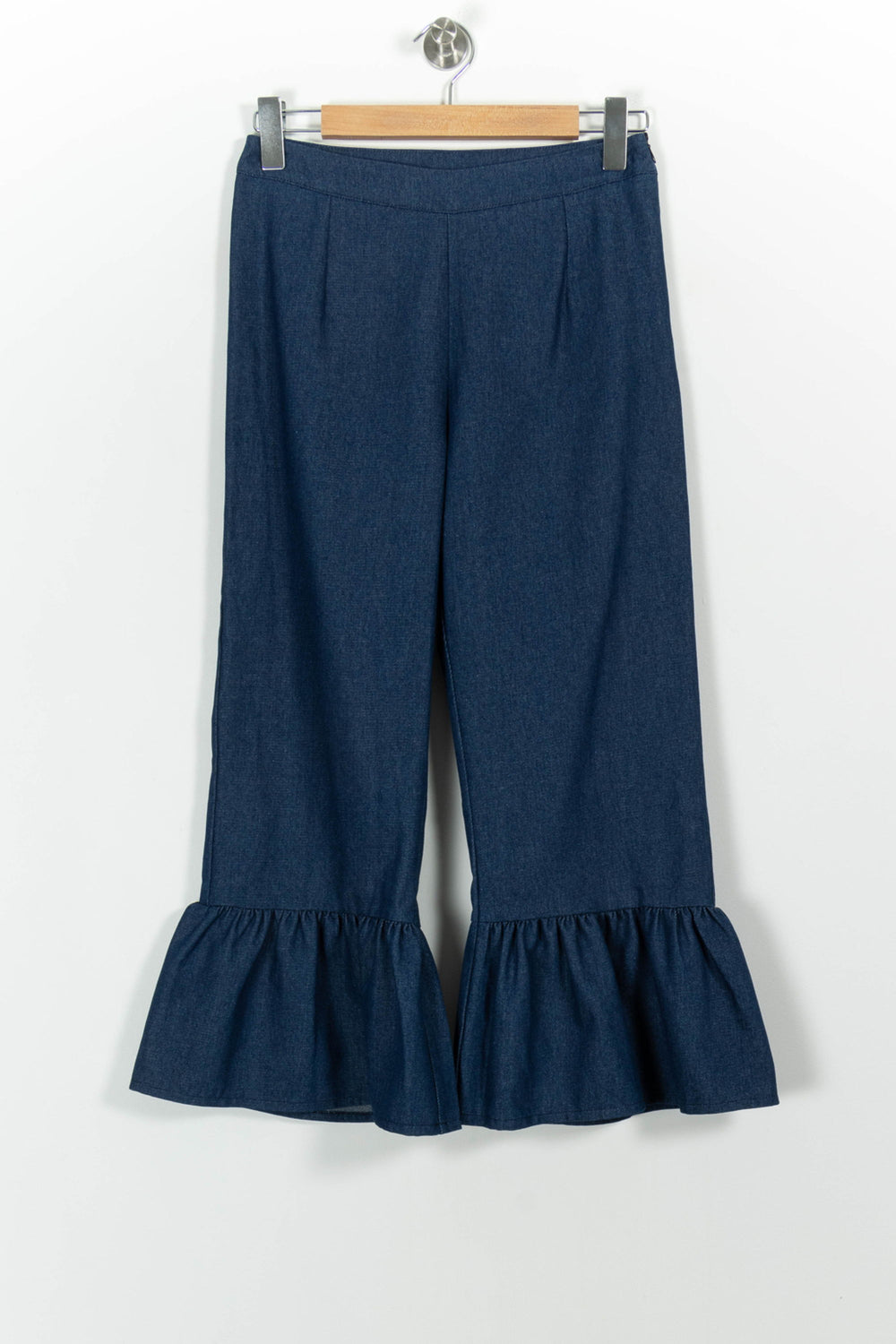 Pantalon Évasé Bleu - Taille S/36 de la marque Rosaé Paris | PARAD100958 - Vendu par Paradigme - Image 2