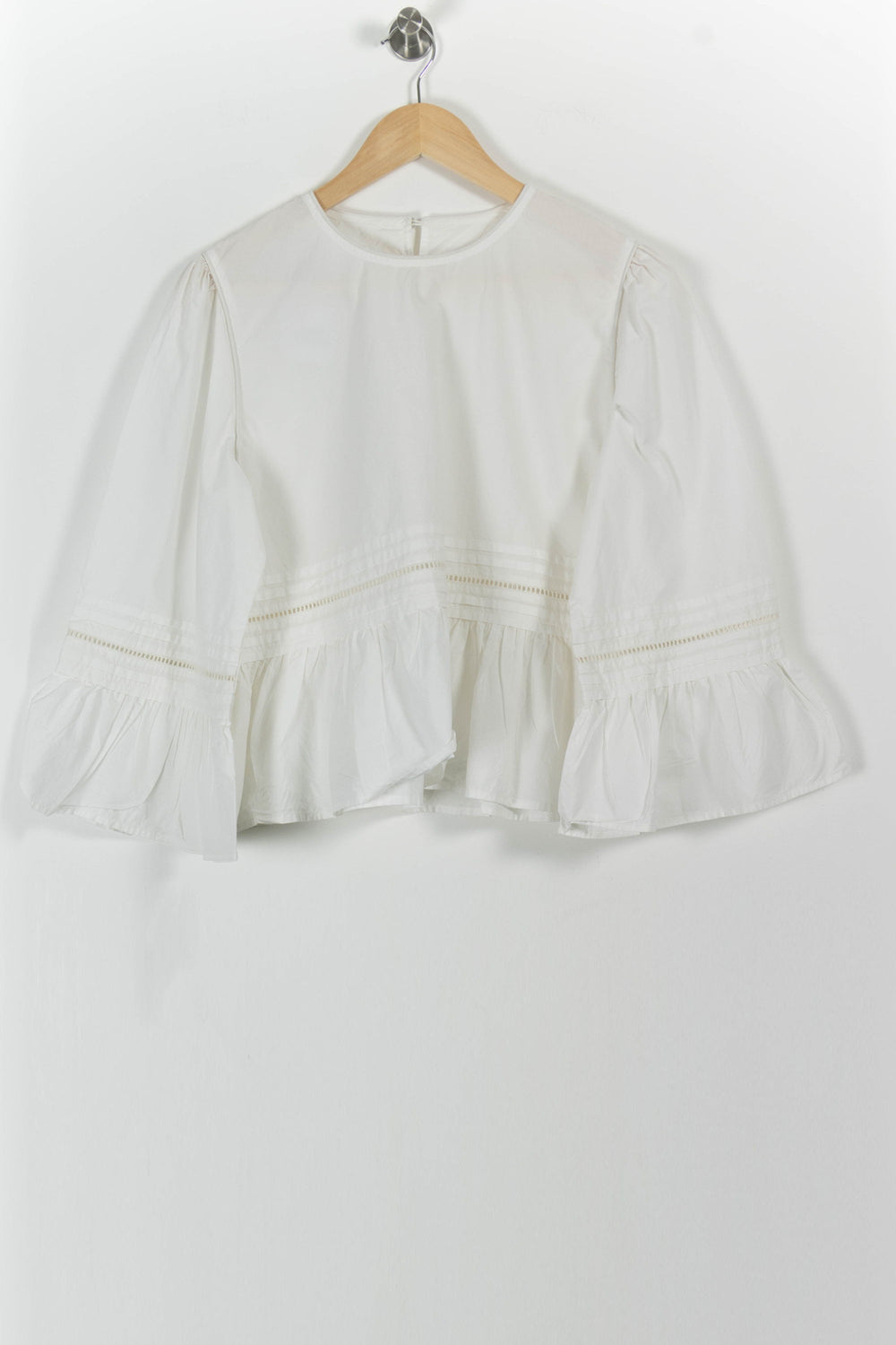 Blouse Blanche - Taille S/36 de la marque Rosaé Paris | PARAD100962 - Vendu par Paradigme - Image 2