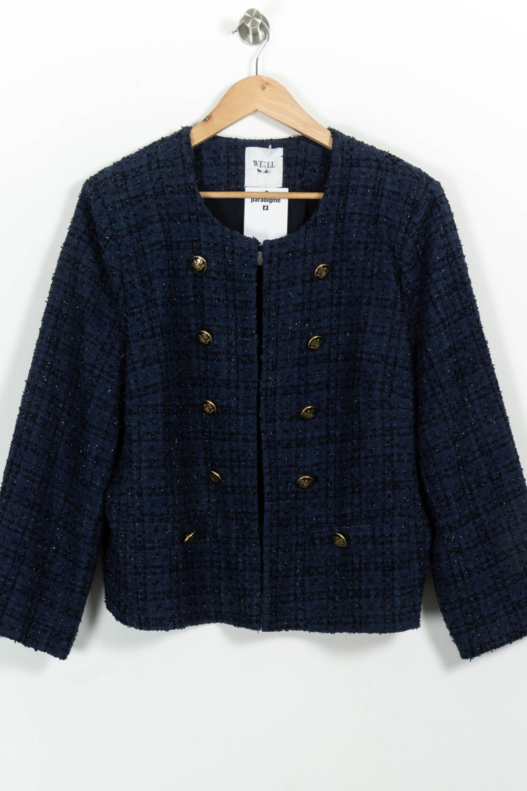 Veste Courte Bleue - Taille XXL/44 de la marque Weill | PARAD100970 - Vendu par Paradigme - Image 2