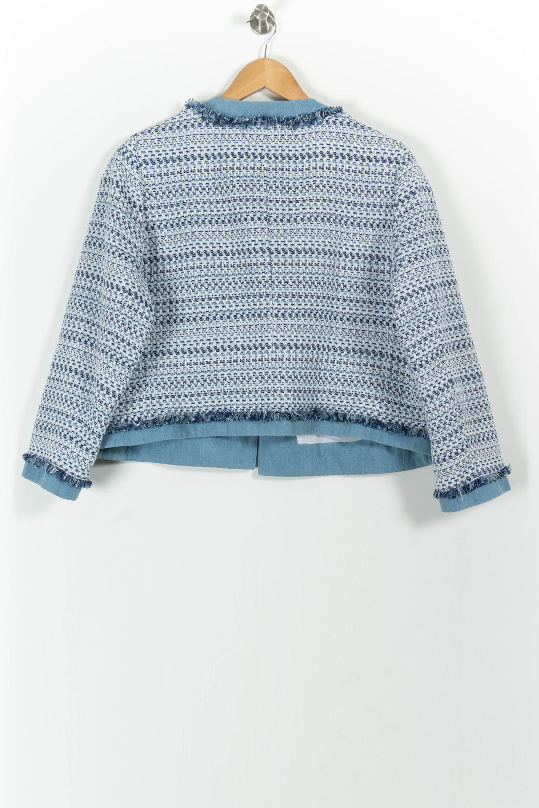 Veste Tweed Bleu et Blanc - Taille XXXL/46 de la marque Weill | PARAD100972 - Vendu par Paradigme - Image 4