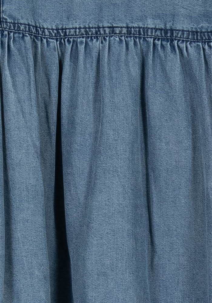 Jupe Longue Bleue - Taille S/36 de la marque IKKS | PARAD100976 - Vendu par Paradigme - Image 3