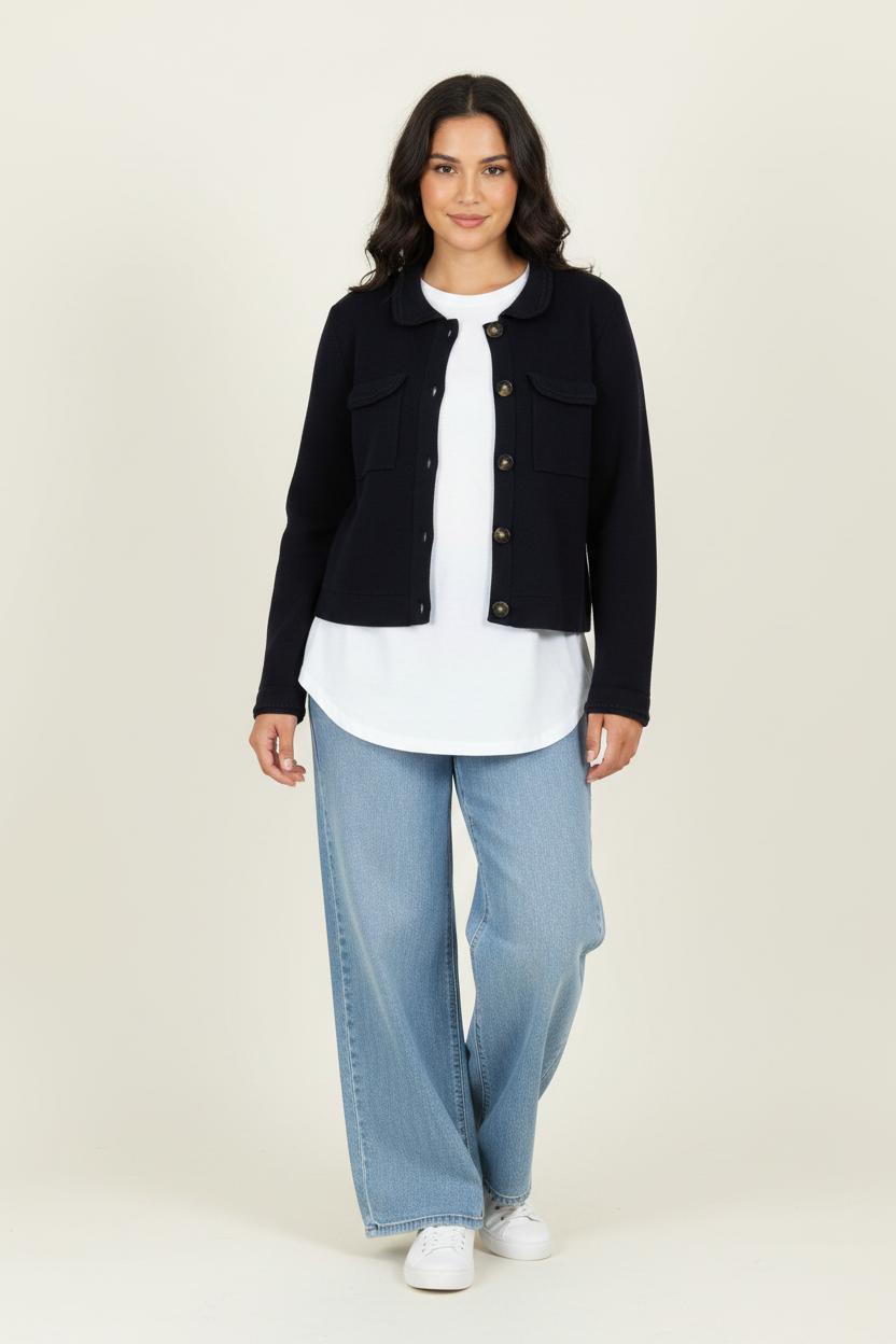 Veste Bleu - Taille XL/42 de la marque Sézane | PARAD100979 - Vendu par Paradigme - Image 1