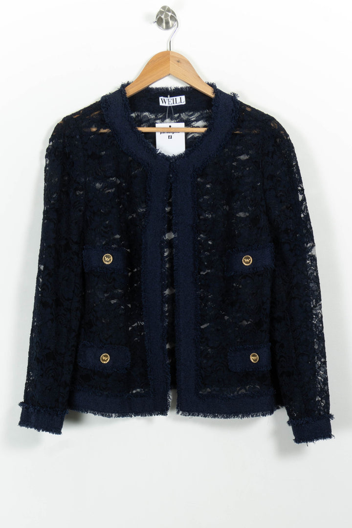 Veste Courte Bleue - Taille XXL/44 de la marque Weill | PARAD100980 - Vendu par Paradigme - Image 2