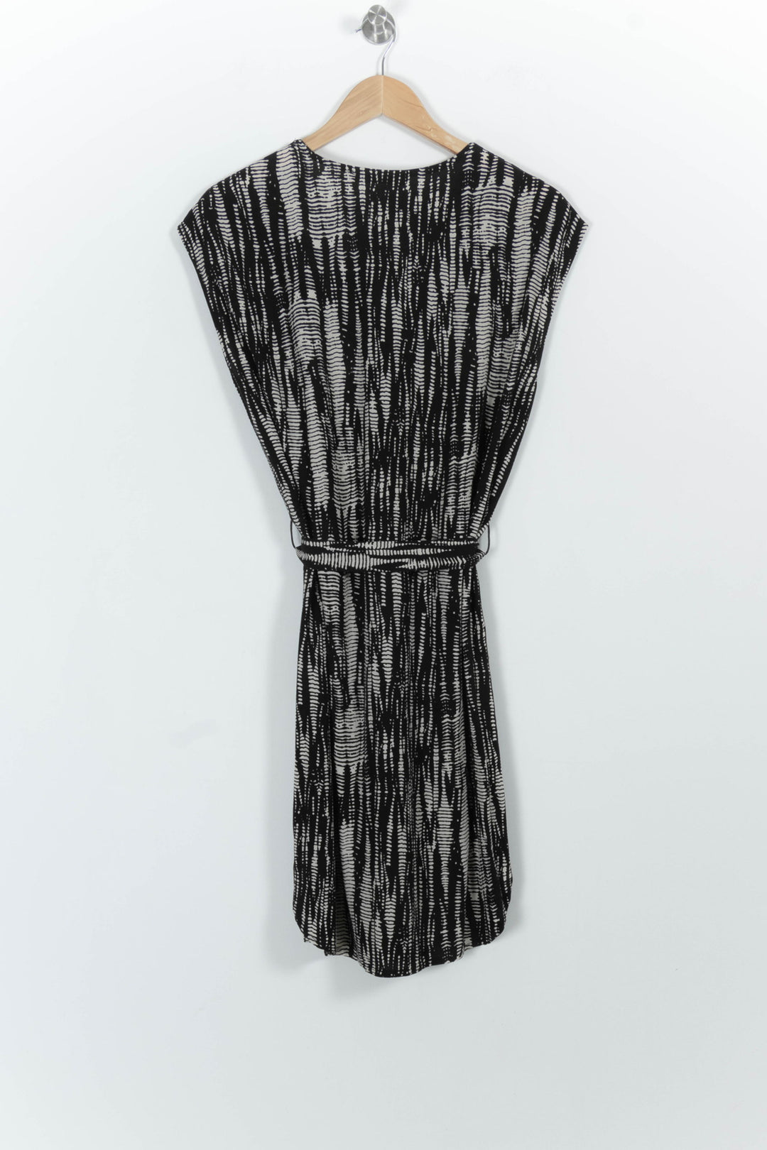 Robe Noire et Beige - Taille L/40 de la marque La Fée Maraboutée | PARAD100983 - Vendu par Paradigme - Image 4