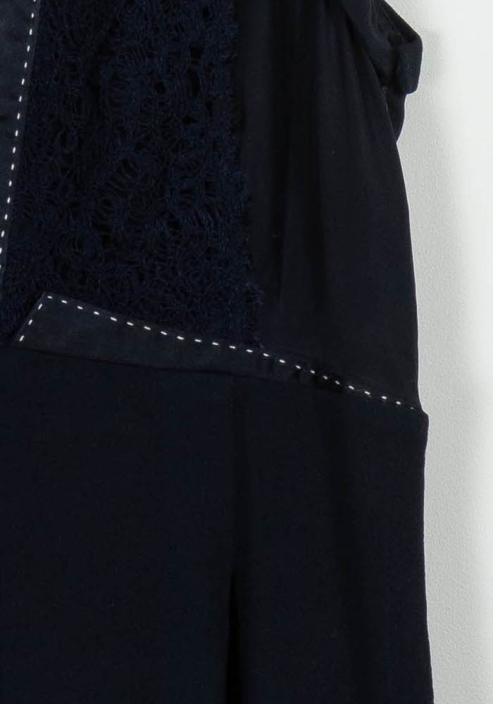Robe Droite Bleu - Taille M/38 de la marque Paule Ka | PARAD100985 - Vendu par Paradigme - Image 3