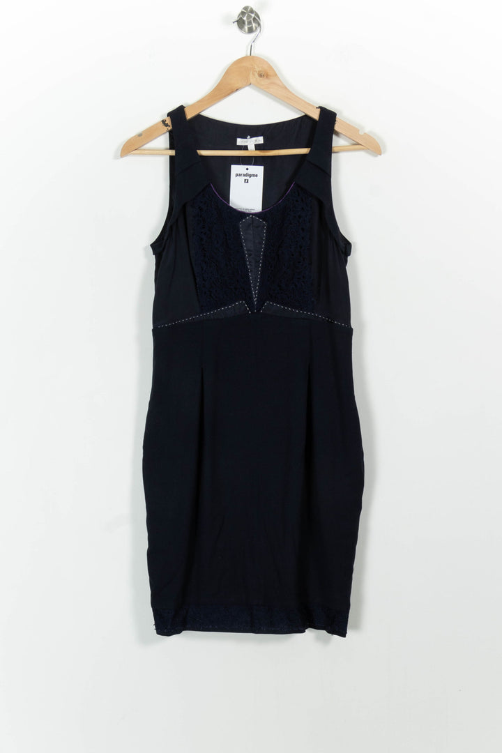 Robe Droite Bleu - Taille M/38 de la marque Paule Ka | PARAD100985 - Vendu par Paradigme - Image 2
