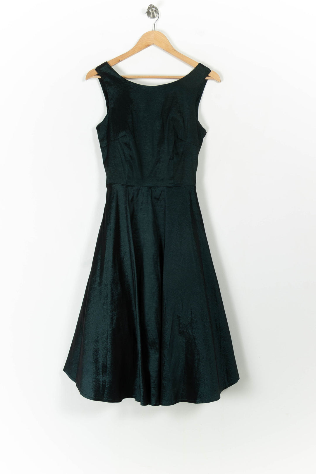 Robe Évasée Verte - Taille S/36 de la marque Derhy | PARAD100986 - Vendu par Paradigme - Image 2