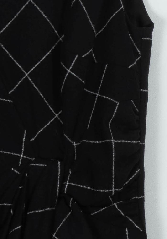Robe Noire et Blanche - Taille M/38 de la marque Paule Ka | PARAD100992 - Vendu par Paradigme - Image 3