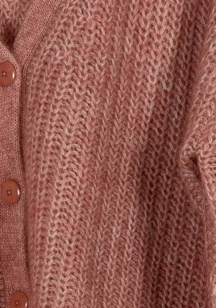 Cardigan Rose - Taille S/36 de la marque Sézane | PARAD100993 - Vendu par Paradigme - Image 3