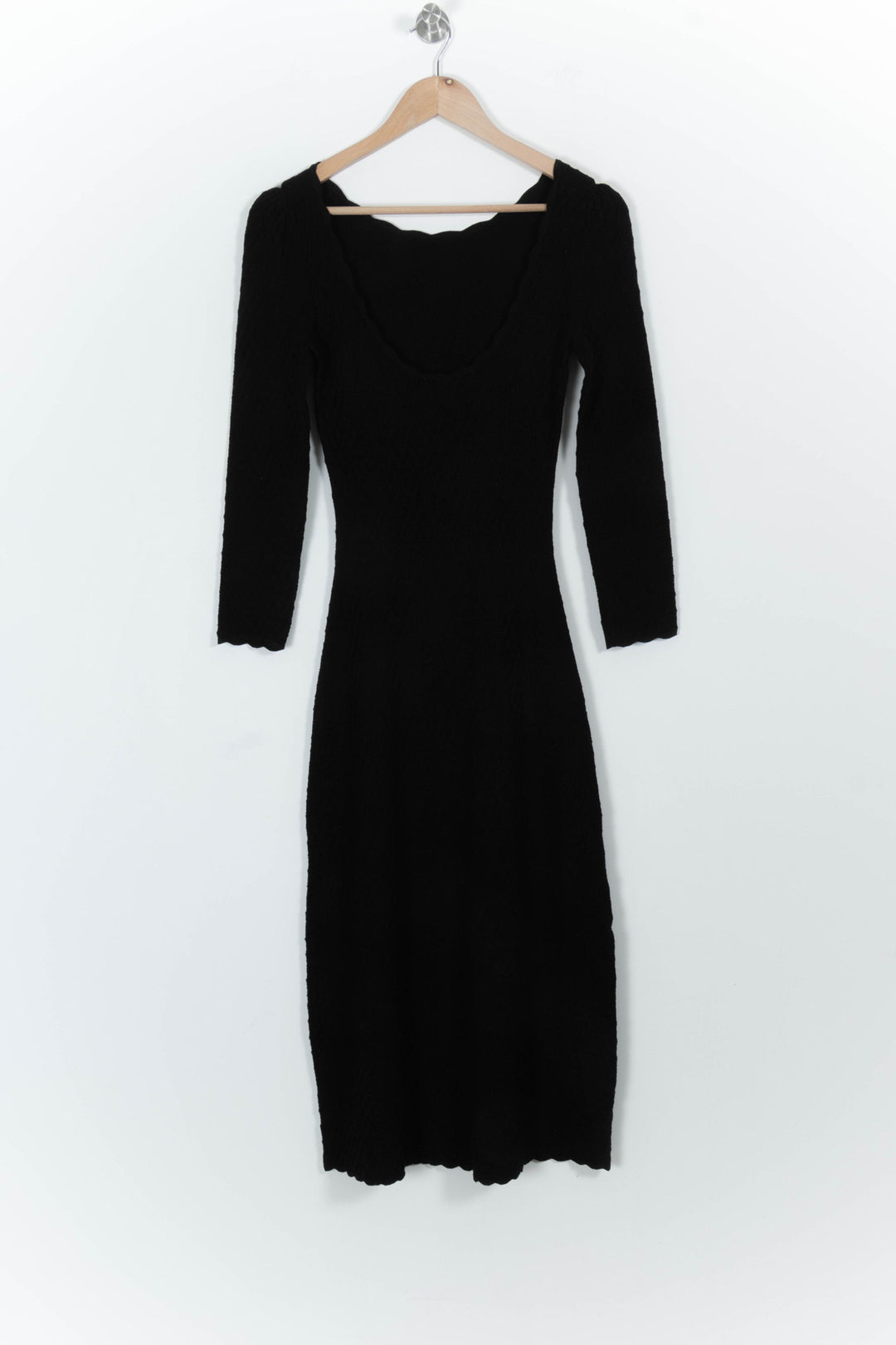 Robe Longue Noire - Taille S/36 de la marque Sézane | PARAD100994 - Vendu par Paradigme - Image 4
