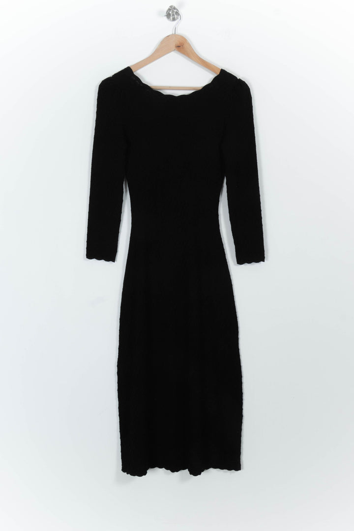 Robe Longue Noire - Taille S/36 de la marque Sézane | PARAD100994 - Vendu par Paradigme - Image 2