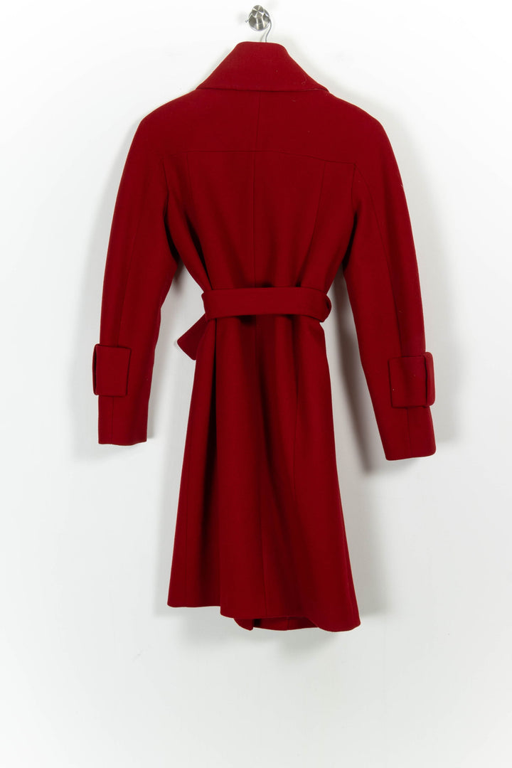 Manteau Rouge - Taille M/38 de la marque Paule Ka | PARAD100995 - Vendu par Paradigme - Image 4