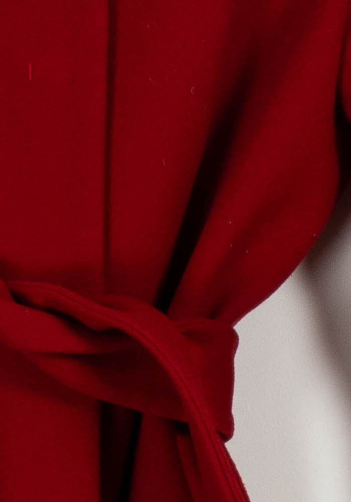Manteau Rouge - Taille M/38 de la marque Paule Ka | PARAD100995 - Vendu par Paradigme - Image 3
