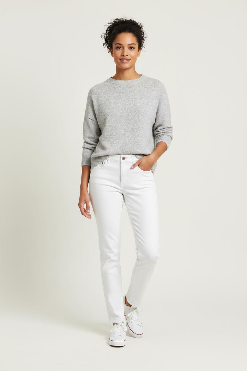 Jean Blanc - Taille M/38 de la marque Sézane | PARAD100996 - Vendu par Paradigme - Image 1