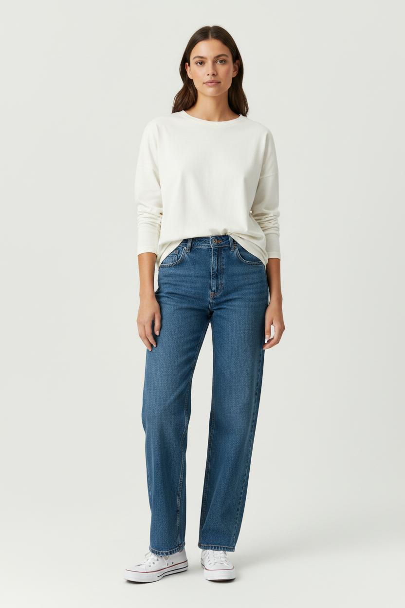 Jean Bleu - Taille M/38 de la marque Sézane | PARAD100997 - Vendu par Paradigme - Image 1