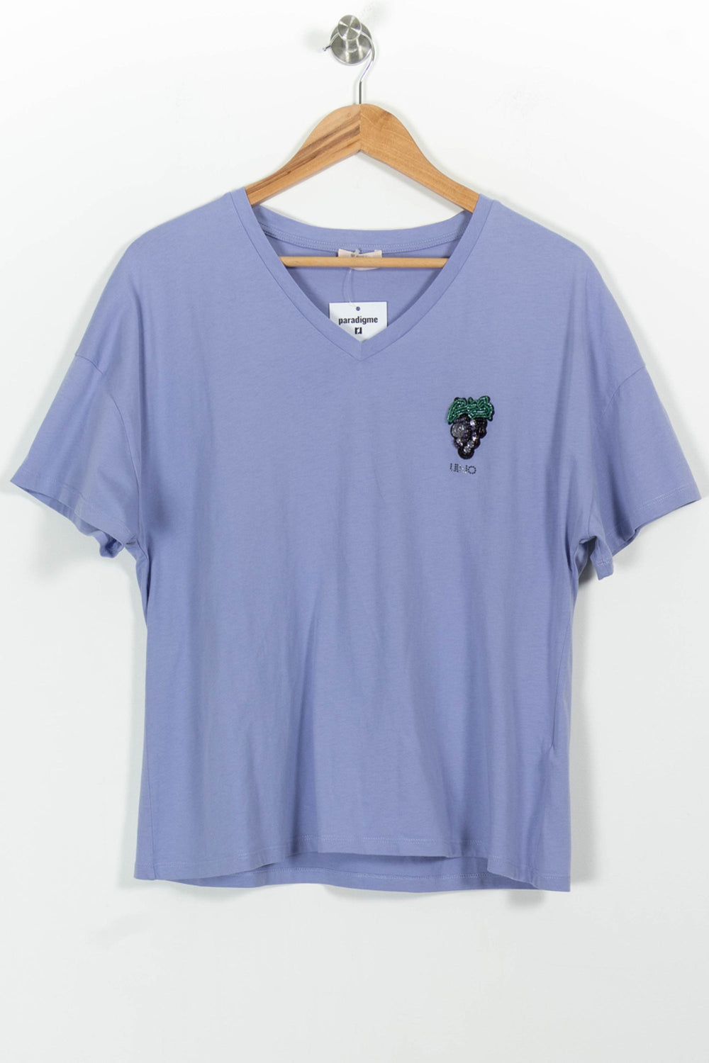 Tee-shirt Violet - Taille XL/42 de la marque Liu Jo | PARAD100999 - Vendu par Paradigme - Image 2