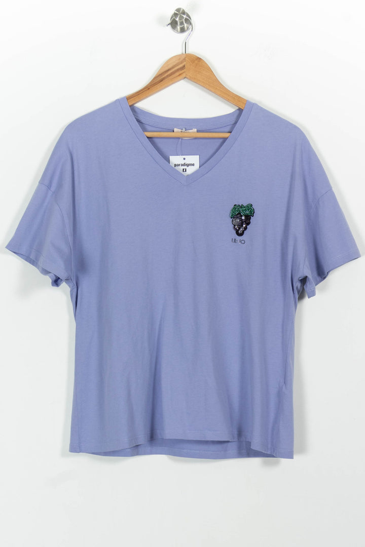 Tee-shirt Violet - Taille XL/42 de la marque Liu Jo | PARAD100999 - Vendu par Paradigme - Image 2