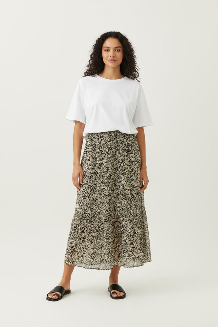 Jupe Longue Noire et Beige - Taille XL/42 de la marque Petite Mendigote | PARAD101000 - Vendu par Paradigme - Image 1