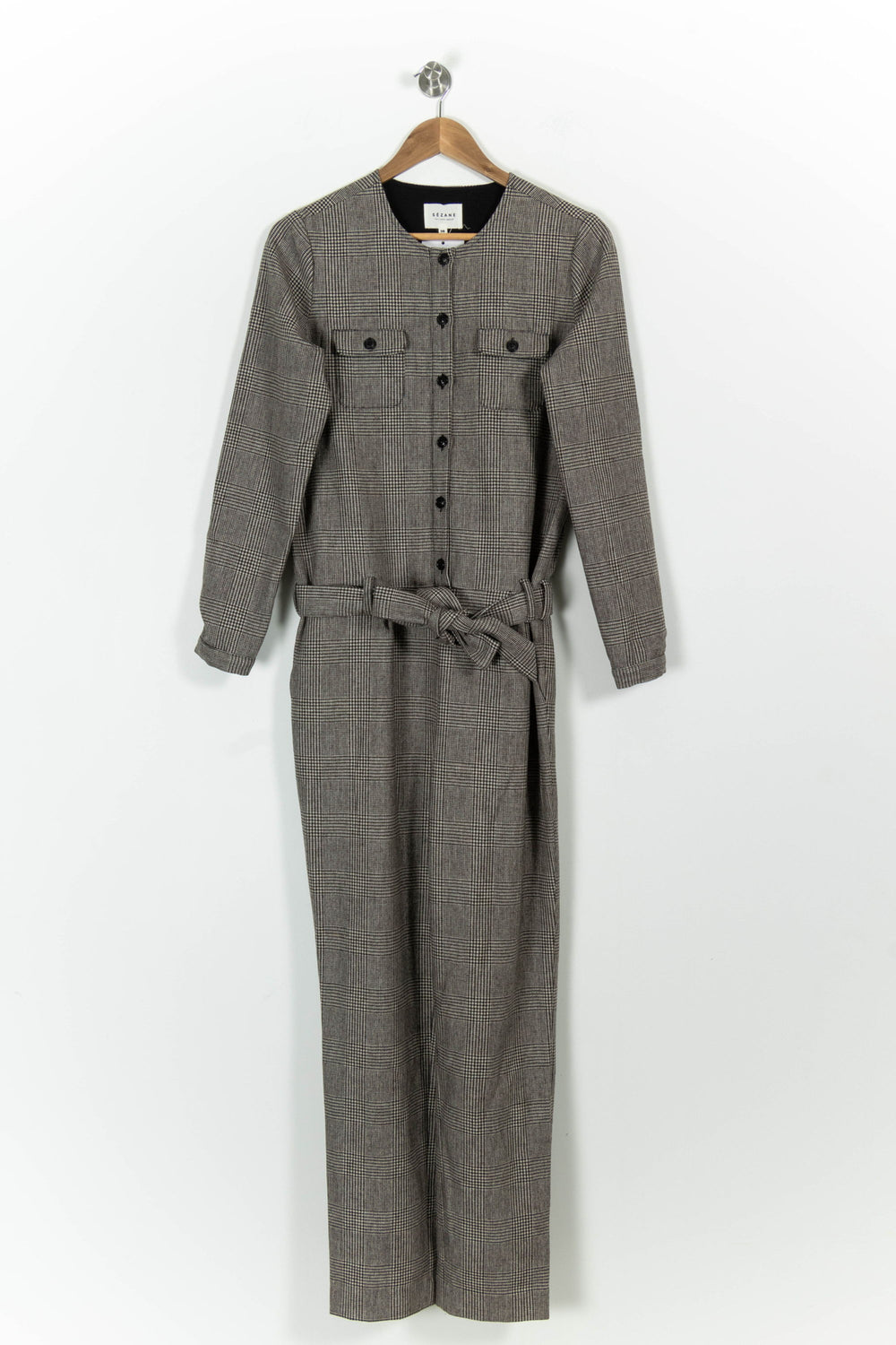 Combinaison Pantalon Grise - Taille M/38 de la marque Sézane | PARAD101003 - Vendu par Paradigme - Image 2