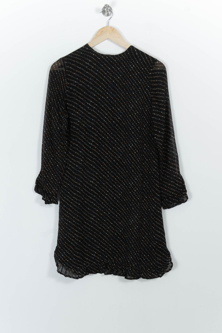 Robe Midi Noire - Taille XS/34 de la marque Ganni | PARAD101004 - Vendu par Paradigme - Image 2