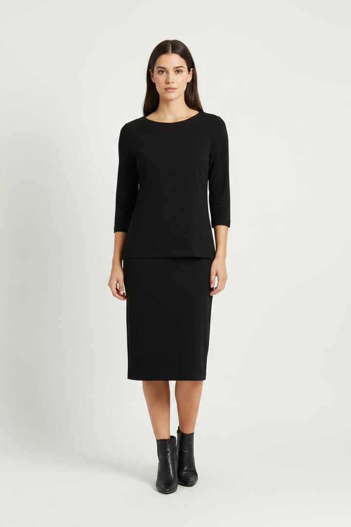 Robe Midi Noire - Taille XS/34 de la marque Ganni | PARAD101006 - Vendu par Paradigme - Image 1