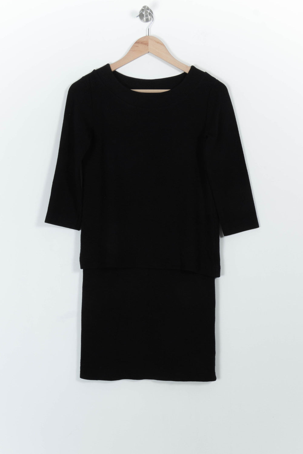 Robe Midi Noire - Taille XS/34 de la marque Ganni | PARAD101006 - Vendu par Paradigme - Image 2