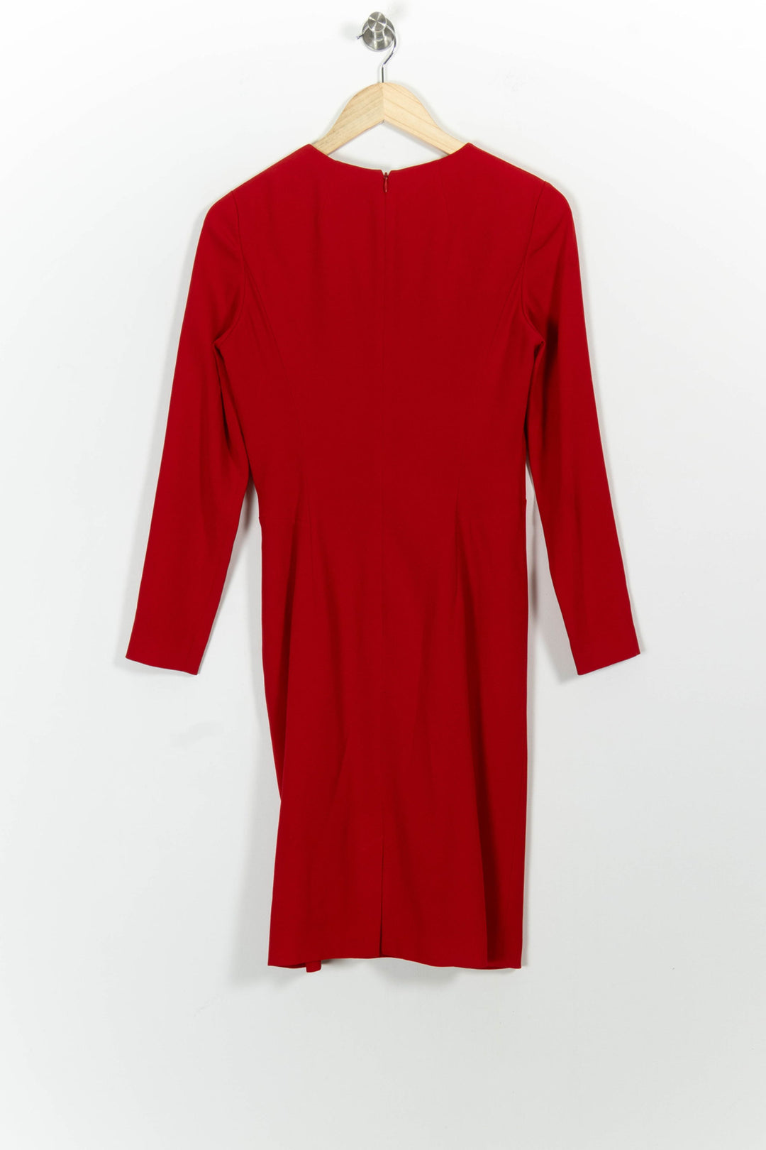 Robe Midi Rouge - Taille M/38 de la marque Paule Ka | PARAD101008 - Vendu par Paradigme - Image 4