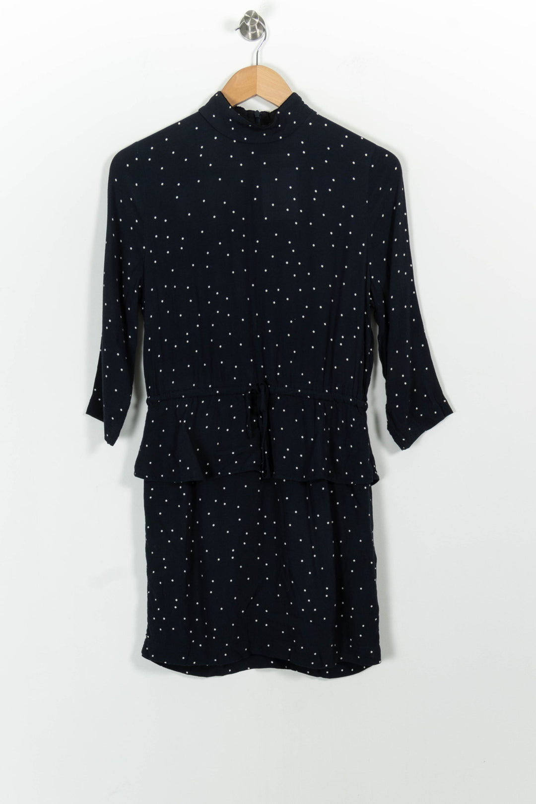 Robe Midi Bleue et Blanche - Taille S/36 de la marque Ganni | PARAD101009 - Vendu par Paradigme - Image 2