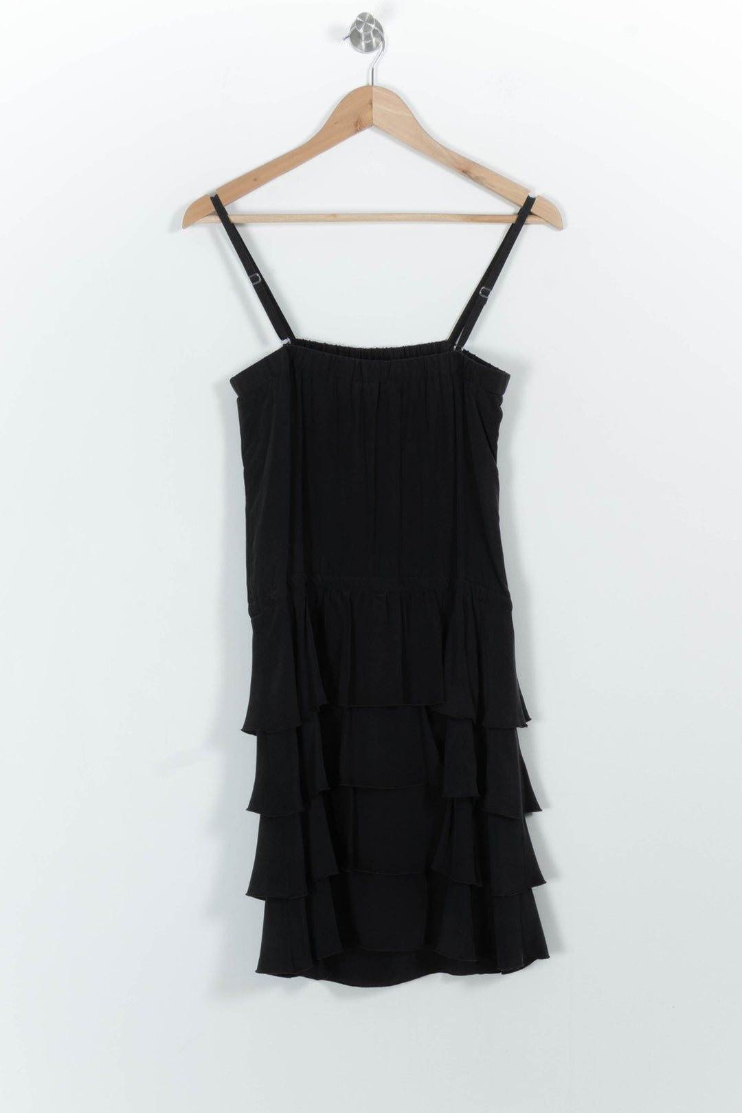 Robe Volantée Noire - Taille L/40 de la marque Pablo | PARAD101013 - Vendu par Paradigme - Image 4