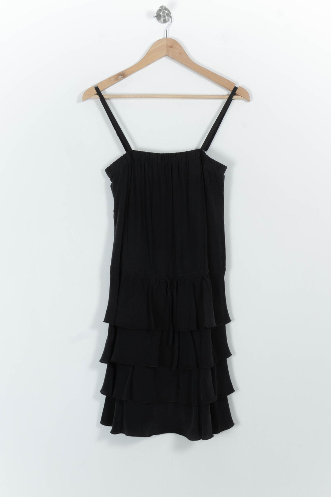 Robe Volantée Noire - Taille L/40 de la marque Pablo | PARAD101013 - Vendu par Paradigme - Image 2