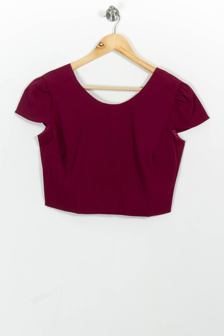 Top Violet - Taille L/40 de la marque Maison Lemoine | PARAD101015 - Vendu par Paradigme - Image 2