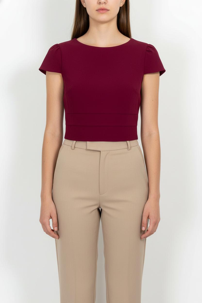 Top Violet - Taille M/38 de la marque Maison Lemoine | PARAD101017 - Vendu par Paradigme - Image 1