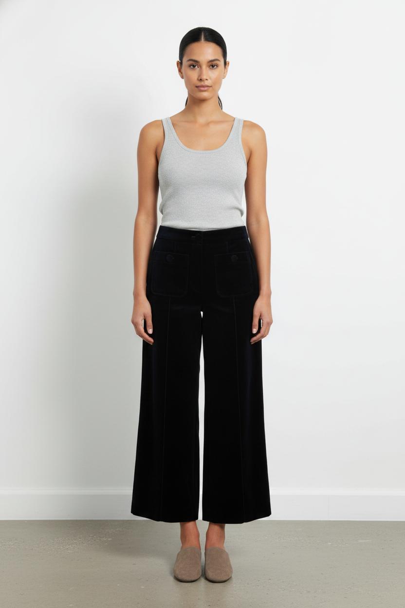 Pantalon Bleu - Taille S/36 de la marque Sézane | PARAD101018 - Vendu par Paradigme - Image 1