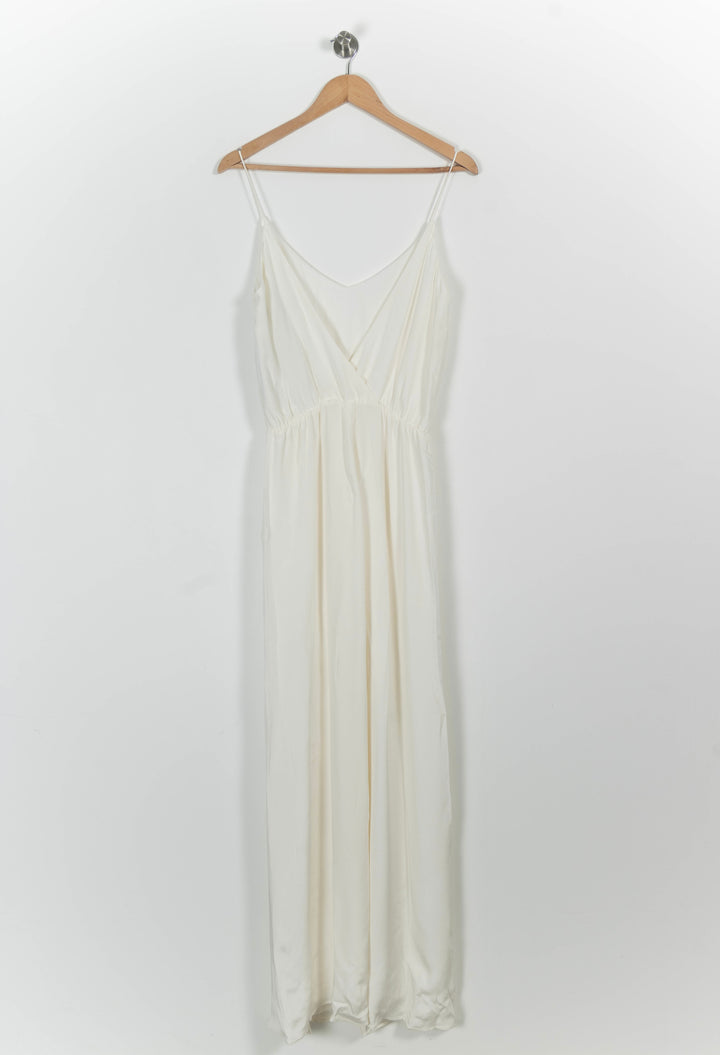 Robe Longue Beige - Taille L/40 de la marque Maison Lemoine | PARAD101021 - Vendu par Paradigme - Image 4