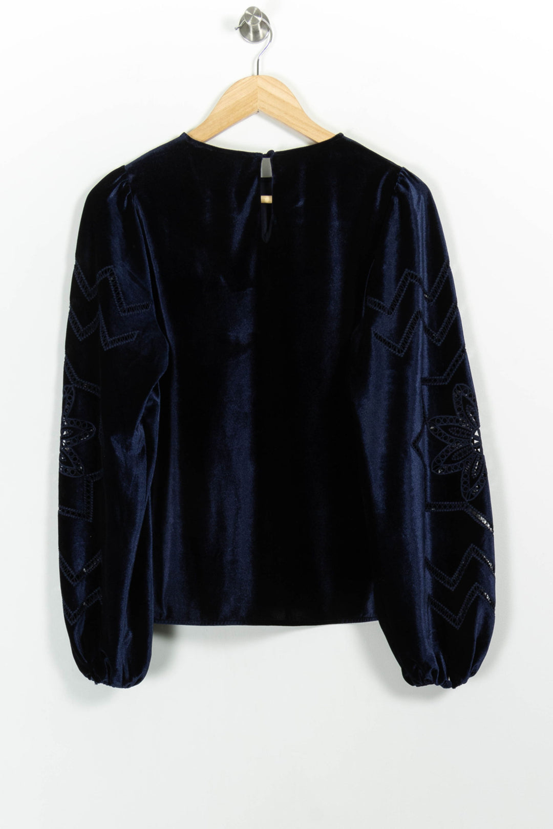 Blouse Bleue - Taille S/36 de la marque Sézane | PARAD101023 - Vendu par Paradigme - Image 4