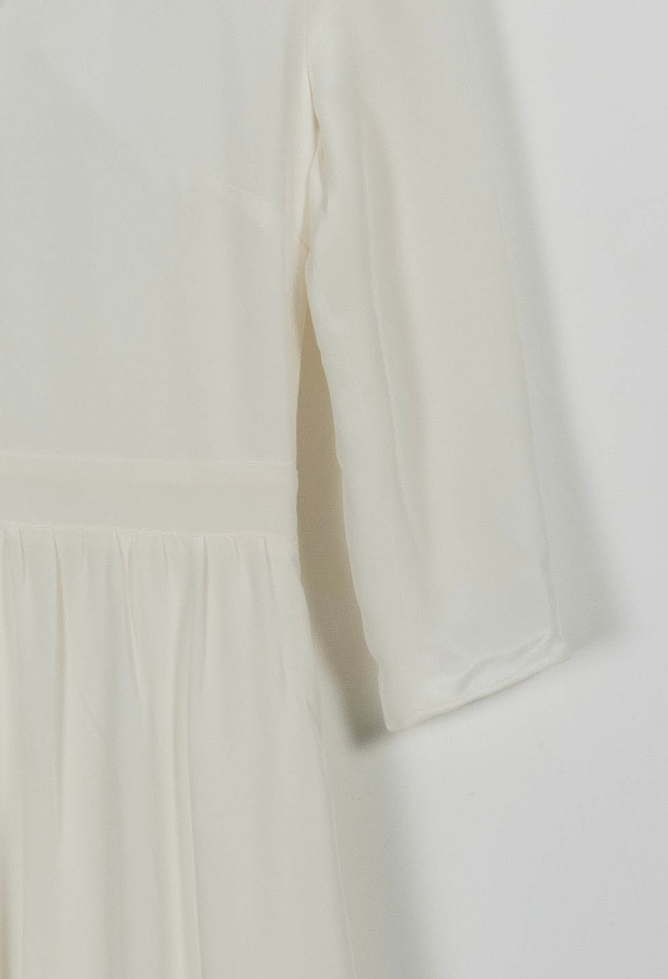 Robe Longue Blanche - Taille S/36 de la marque Maison Lemoine | PARAD101027 - Vendu par Paradigme - Image 3