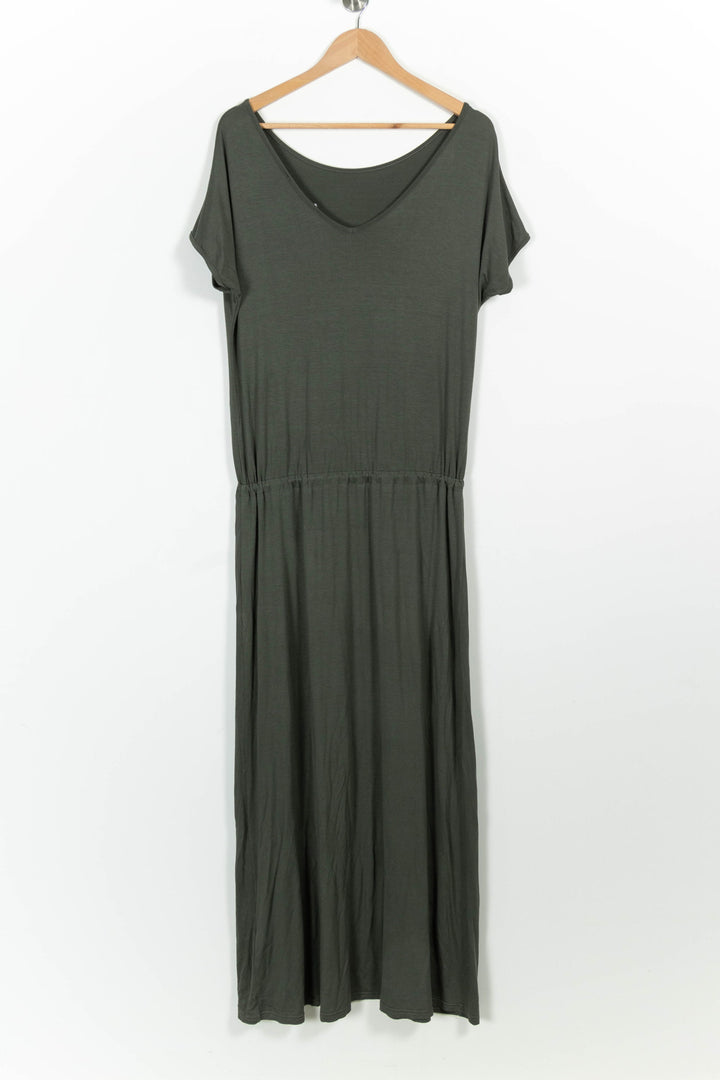 Robe Longue Verte - Taille M/38 de la marque La Fée Maraboutée | PARAD101038 - Vendu par Paradigme - Image 4